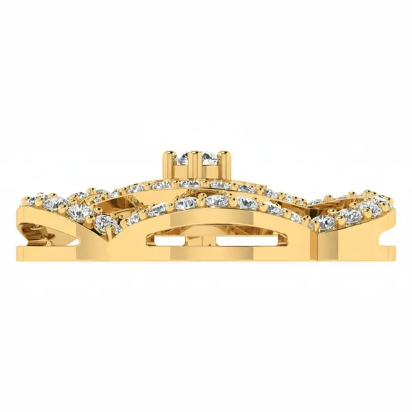 Precious Bar Diamond Pendant - View 4