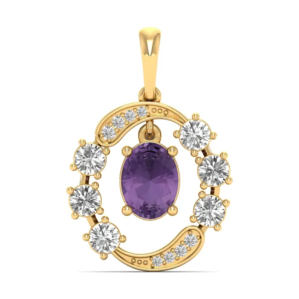 Divine Drop Diamond Pendant - Laboratory-Grown Diamond Pendant