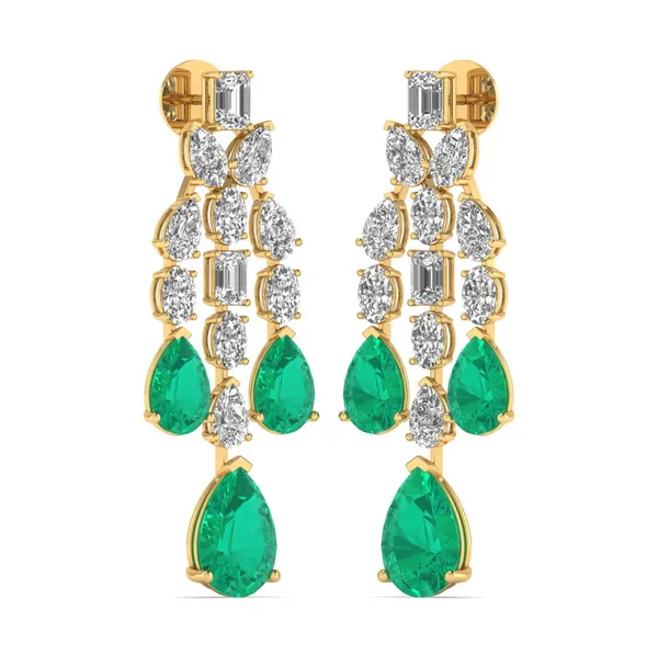 The Joviana Ivy Bouquet Earrings - View 2