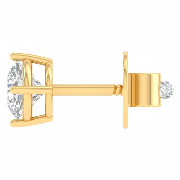 Novella Diamond Studs - View 3