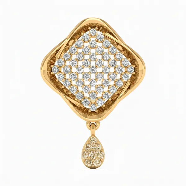Harmonious Solitaire Diamond Pendant - Laboratory-Grown Diamond Pendant