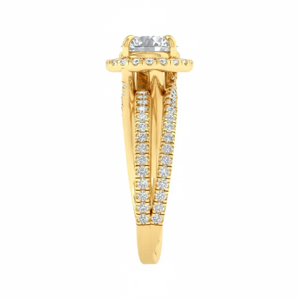 Luxurious Dome Diamond Ring - View 4