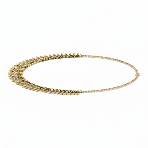 Vivid Riviera Diamond Necklace - View 2