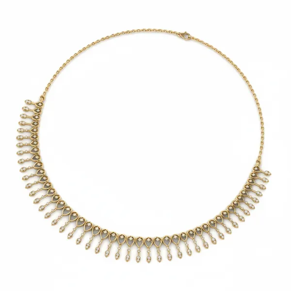 Vivid Riviera Diamond Necklace - View 3