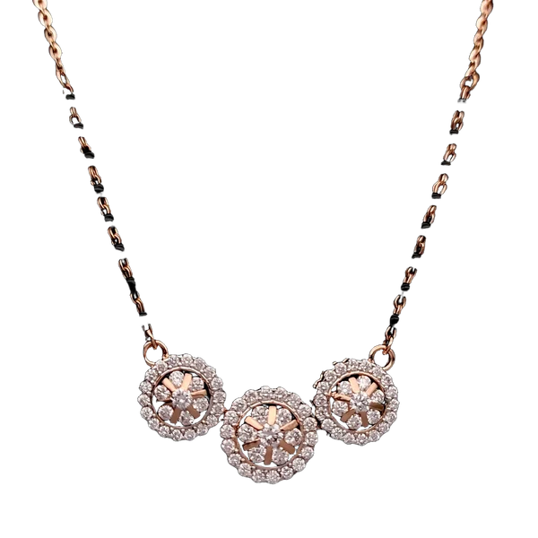 Timeless Halo Diamond Mangalsutra - Laboratory-Grown Diamond Mangalsutra