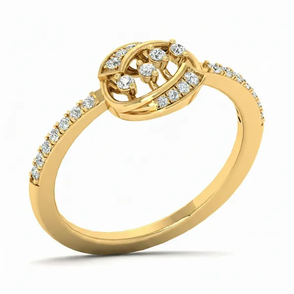Statuesque Regalia Diamond Ring - Laboratory-Grown Diamond Ladies Ring