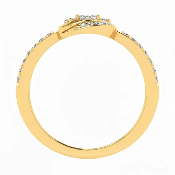 Statuesque Regalia Diamond Ring - View 3