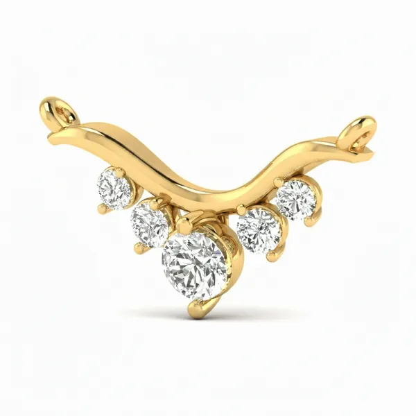 Artisan Unity Diamond Mangalsutra - View 2