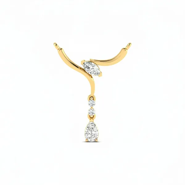 Luminous Celestial Diamond Mangalsutra - Laboratory-Grown Diamond Mangalsutra