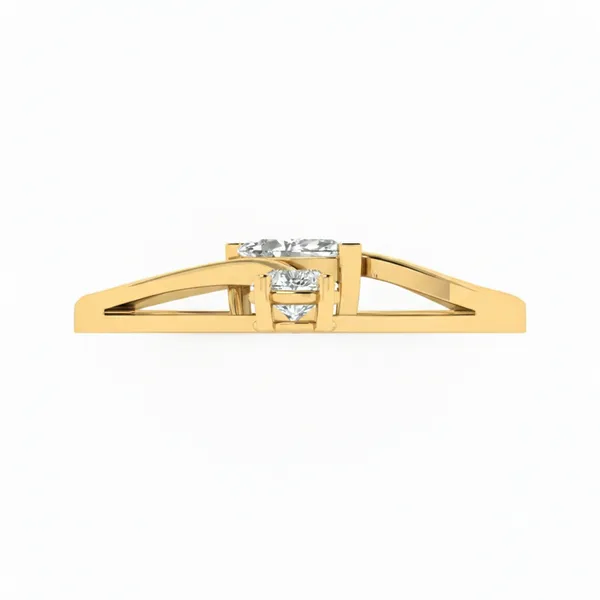 Luminous Celestial Diamond Mangalsutra - View 4