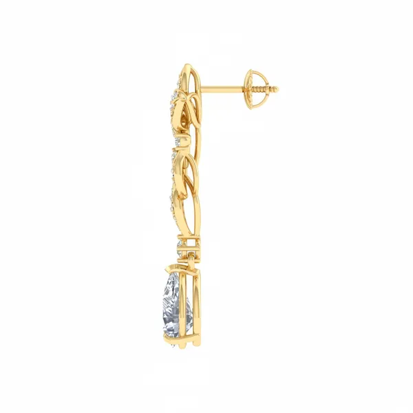 Dolcezza Sunburst Tiered Earrings - View 3