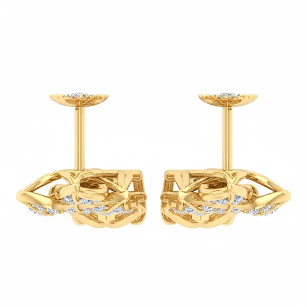 Dolcezza Sunburst Tiered Earrings - View 4