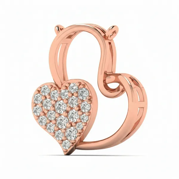 Timeless Chandelier Diamond Pendant - View 2