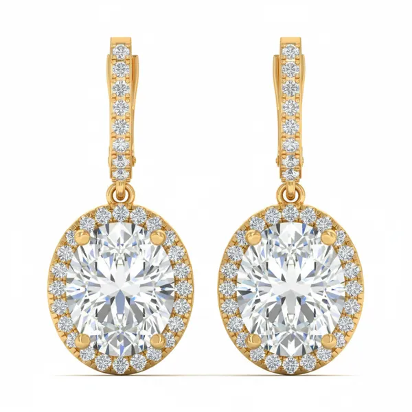 The Edessa Phoenix Grand Cascade Earrings - Laboratory-Grown Diamond Earrings