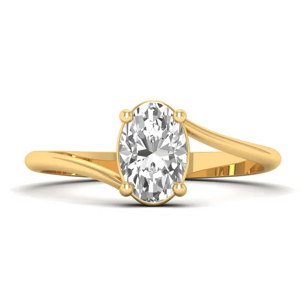 Shimmering Micropave Diamond Ring - View 2