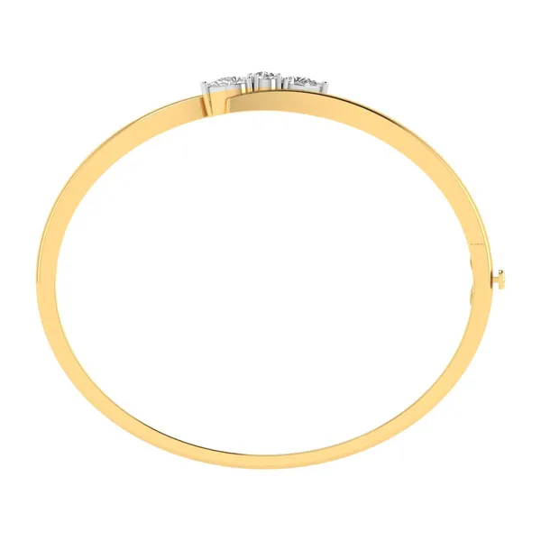 Refined Radiance Diamond Bangle - View 3