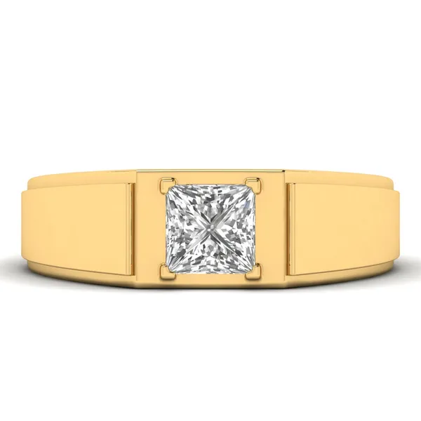 Radiant Infinity Diamond Ring - View 2