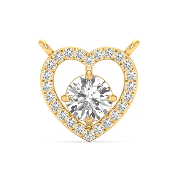Ethereal Butterfly Diamond Pendant - Laboratory-Grown Diamond Pendant