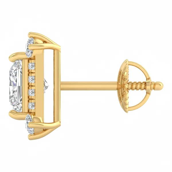 The Isolde Crescent Swing Earrings - View 3