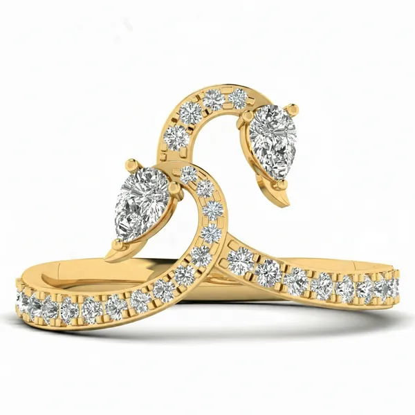 Bespoke Starlight Diamond Ring - View 2