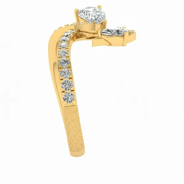 Bespoke Starlight Diamond Ring - View 4