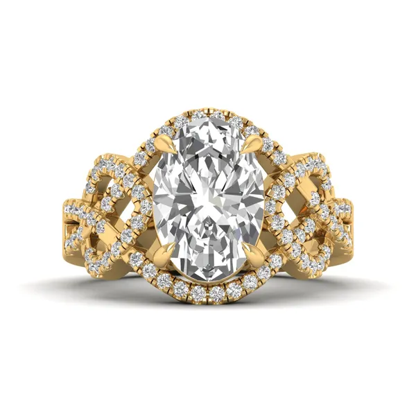 Brilliant Floral Diamond Ring - View 2