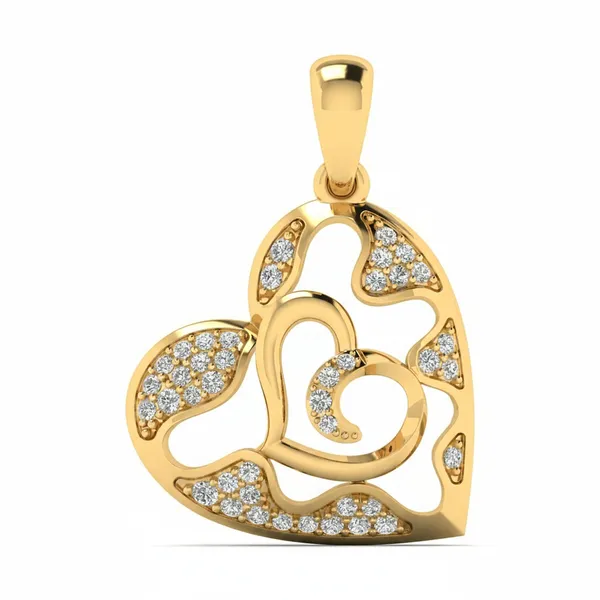 Bespoke Solitaire Diamond Pendant - Laboratory-Grown Diamond Pendant
