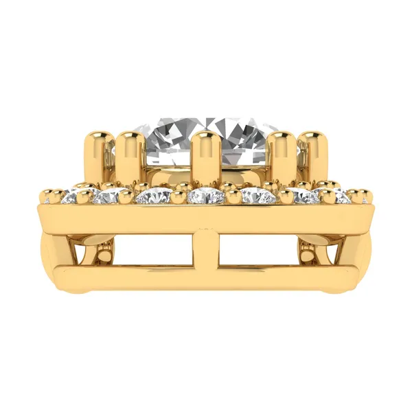 Statuesque Fortune Diamond Mangalsutra - View 4