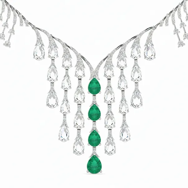 Couture Opera Diamond Necklace - View 4