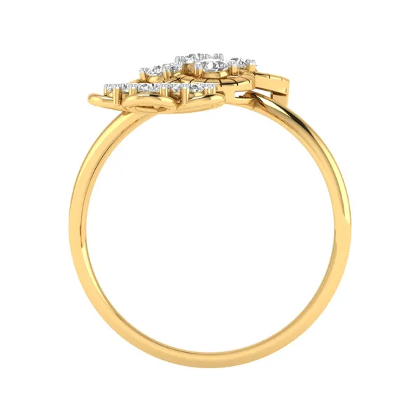 Regal Cascade Diamond Ring - View 3