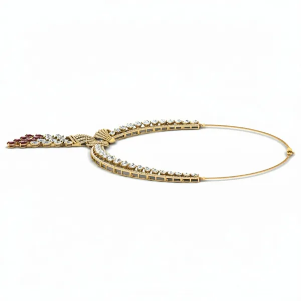 Luminous Graduated Diamond Necklace - View 2