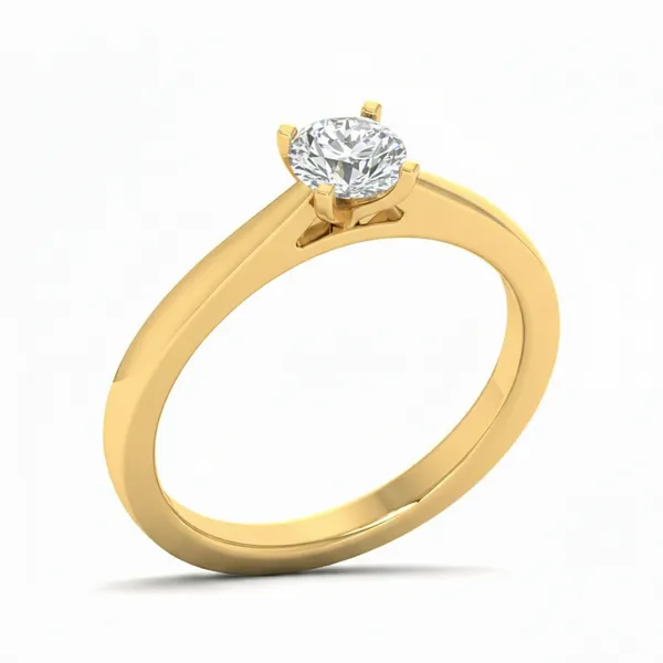Exquisite Lattice Diamond Ring - Laboratory-Grown Diamond Ladies Ring