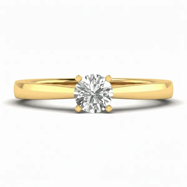 Exquisite Lattice Diamond Ring - View 2