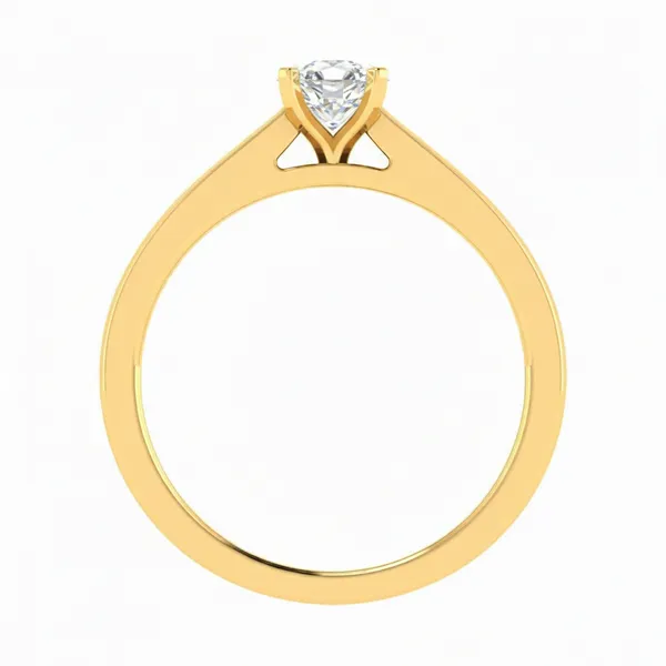 Exquisite Lattice Diamond Ring - View 3