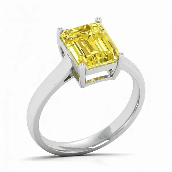 Sophisticated Ribbon Diamond Ring - Laboratory-Grown Diamond Ladies Ring