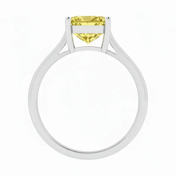 Sophisticated Ribbon Diamond Ring - View 3