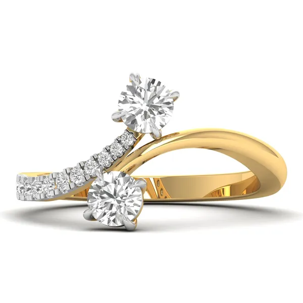Divine Wrap Diamond Ring - View 2