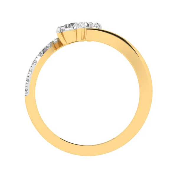 Divine Wrap Diamond Ring - View 3