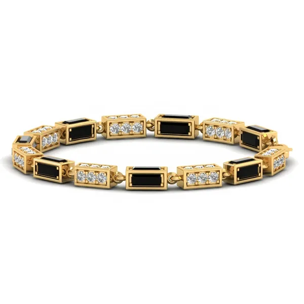Divine Link Diamond Bracelet - View 2