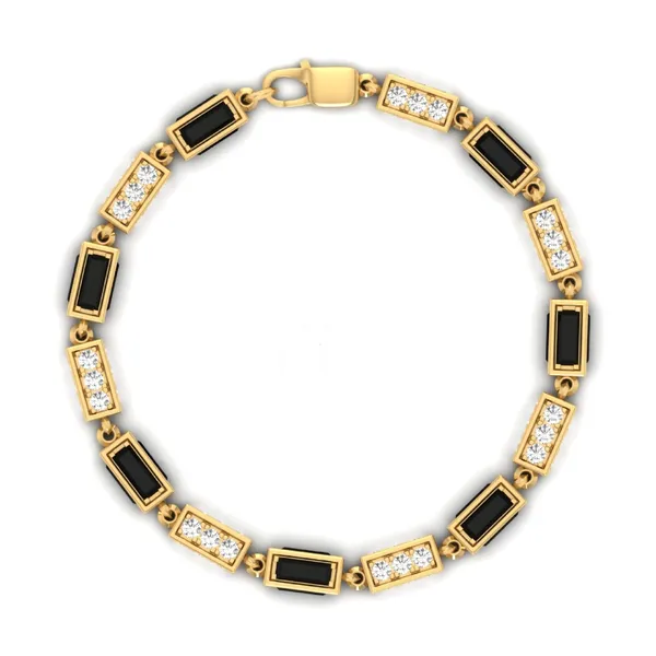 Divine Link Diamond Bracelet - View 3
