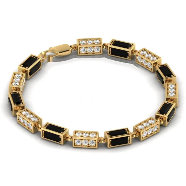 Divine Link Diamond Bracelet - View 4