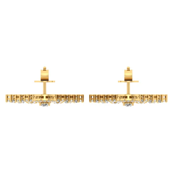 Julienne Filigree Grand Cascade Earrings - View 4