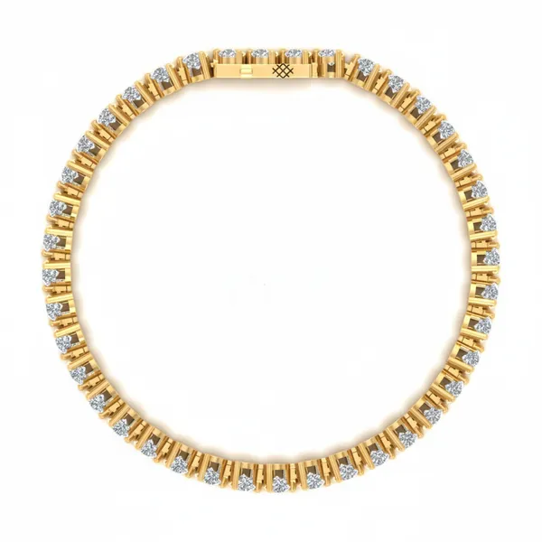 Stunning Charm Diamond Bracelet - View 3