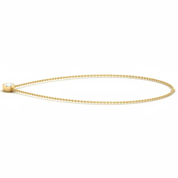 Elegant Rope Diamond Necklace - View 2