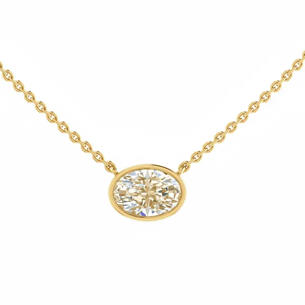 Elegant Rope Diamond Necklace - View 4
