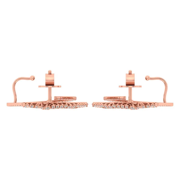 The Xanthe Bloom Waterfall Earrings - View 4