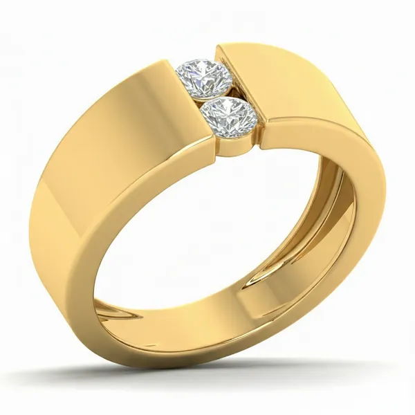 Enchanting Cathedral Diamond Ring - Laboratory-Grown Diamond Ladies Ring