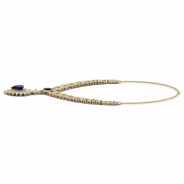 Glittering Twilight Diamond Necklace - View 2