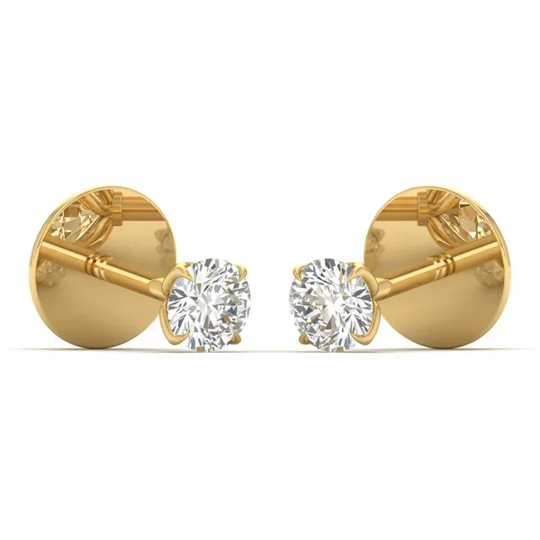 The Leandra Beacon Diamond Studs - View 2