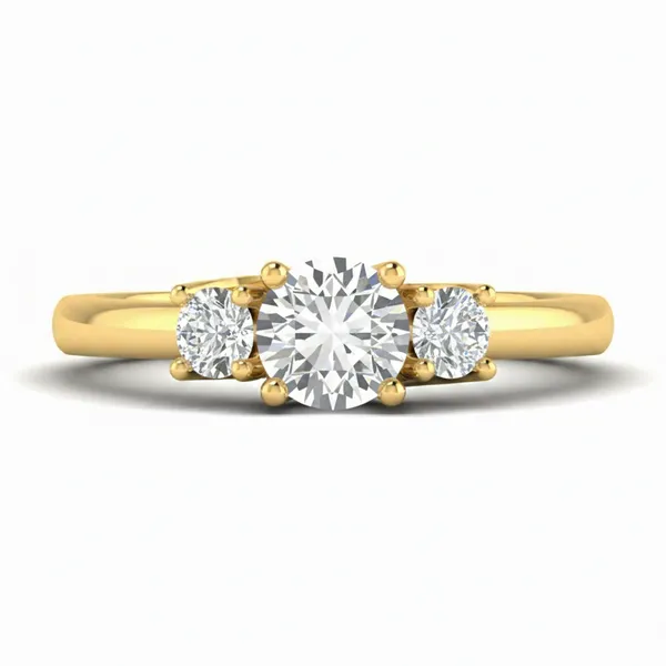 Vivid Regalia Diamond Ring - View 2